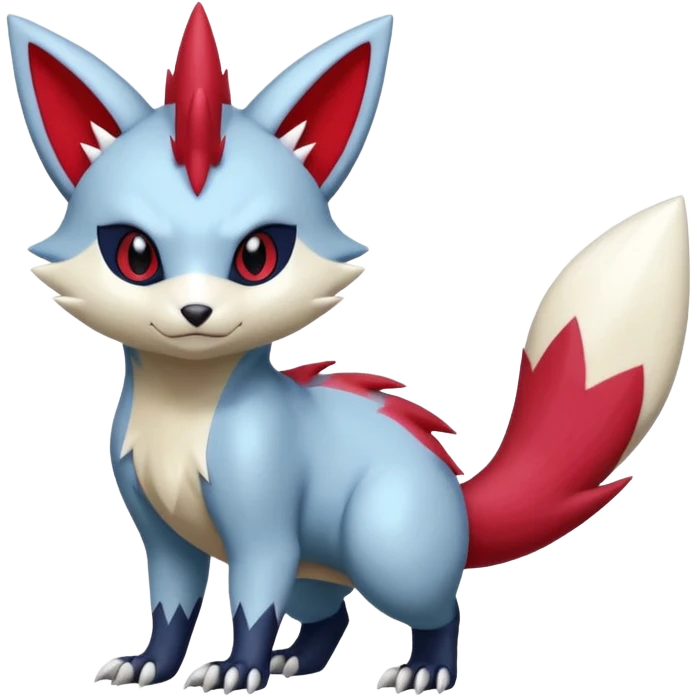 Sneasel-Zangoose-Furret-fusion emoji