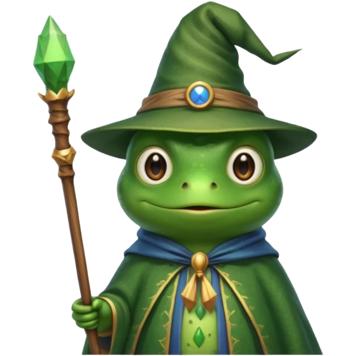 frog wizard emoji
