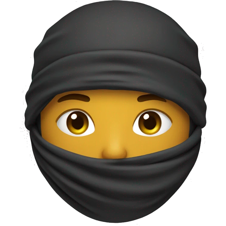 ninja con dinero emoji