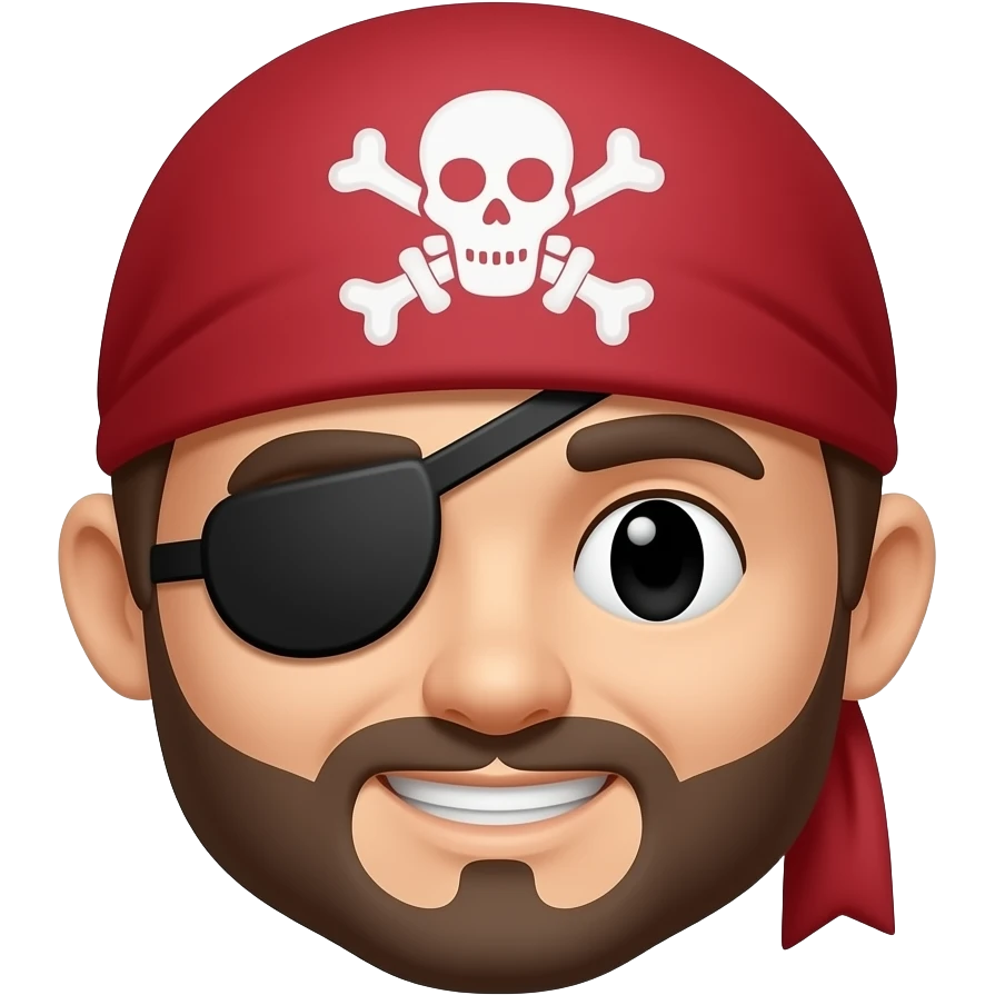 pirate eye patch emoji