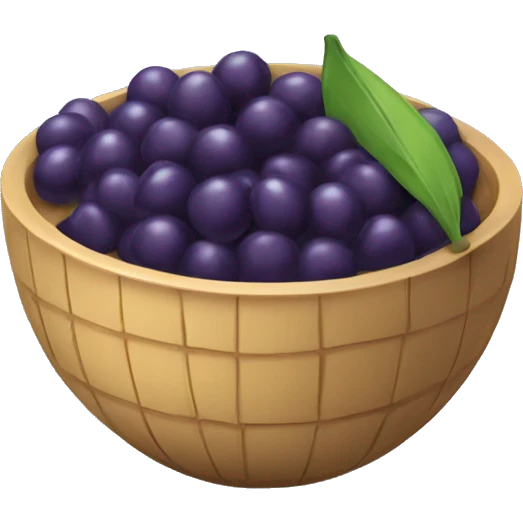 açaí bowl emoji