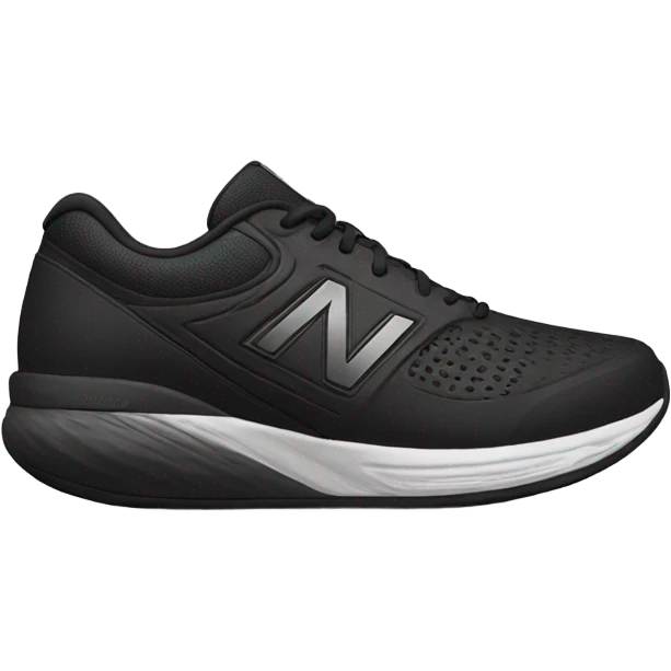 newbalance freshform black shoes  emoji