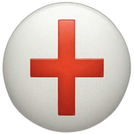 red cross icon emoji