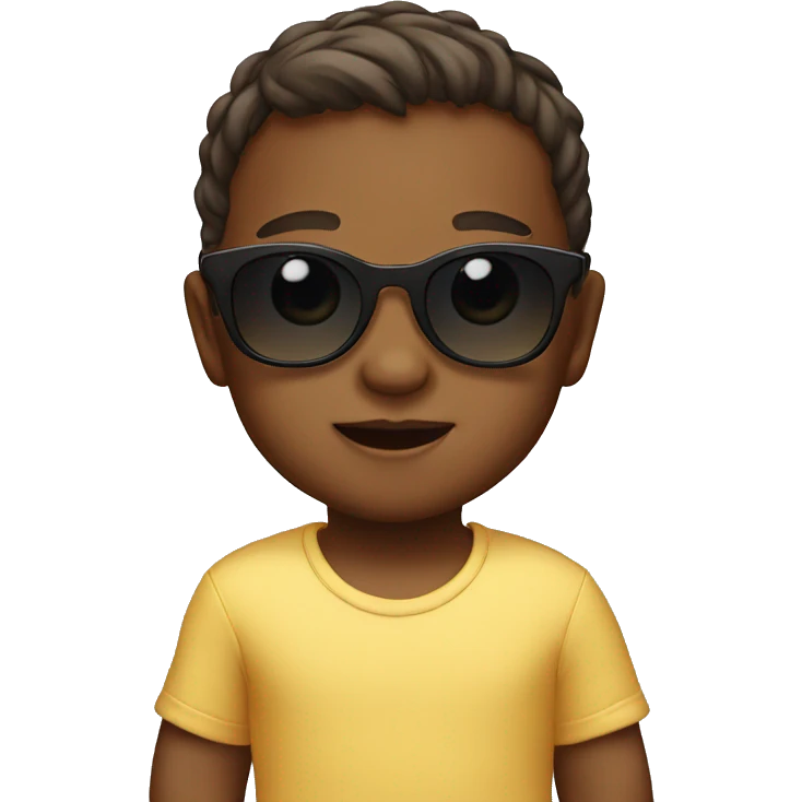 Baby sunglasses emoji
