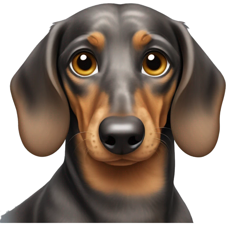 Dapple dachshund  emoji