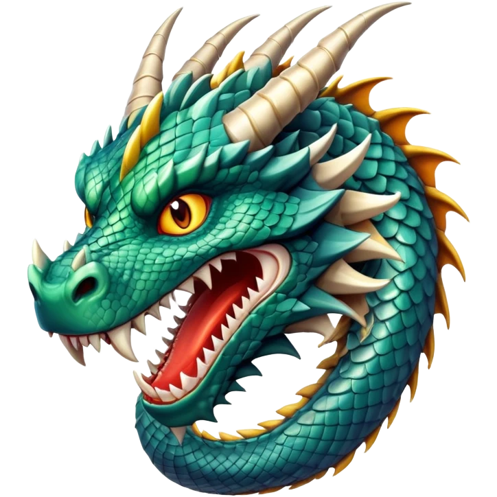 majestic dragon ready for battle emoji