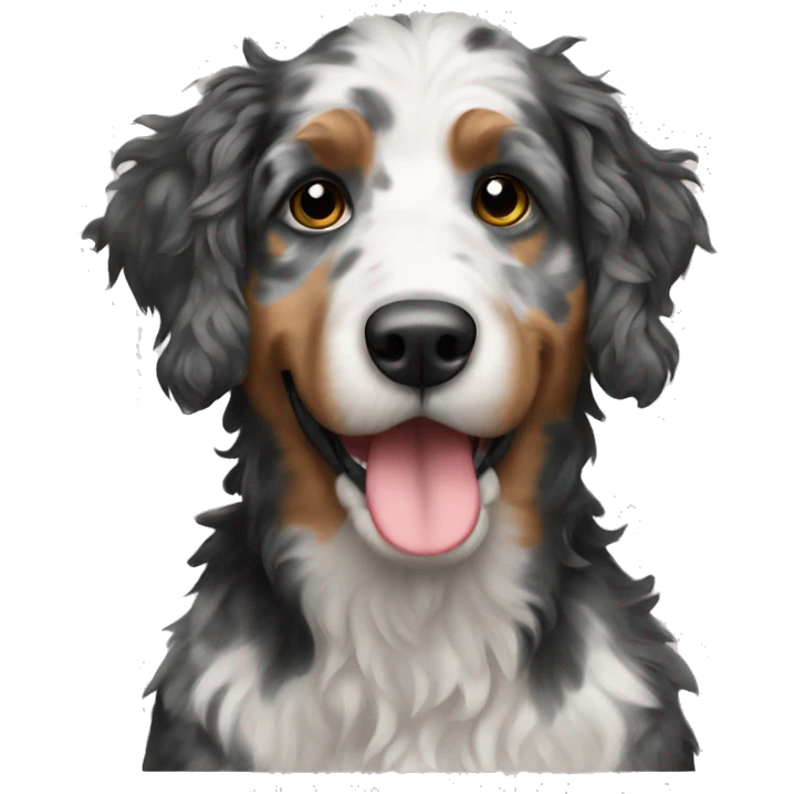 Spotted Aussie Doodle emoji