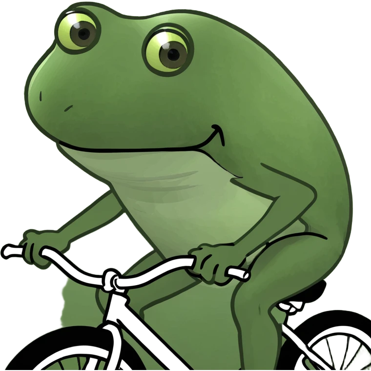 Eggplant on a bike emoji