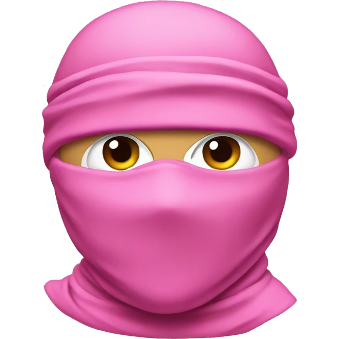 pink ninja emoji emoji