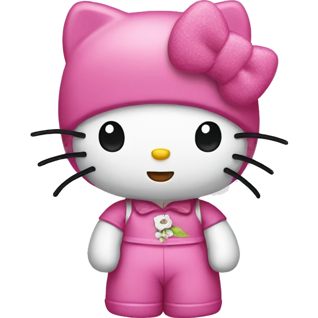 Hello kitty emoji