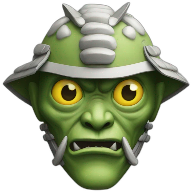 samurai alien emoji