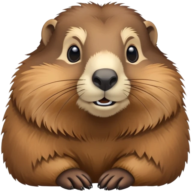 Marmotte relaxe emoji