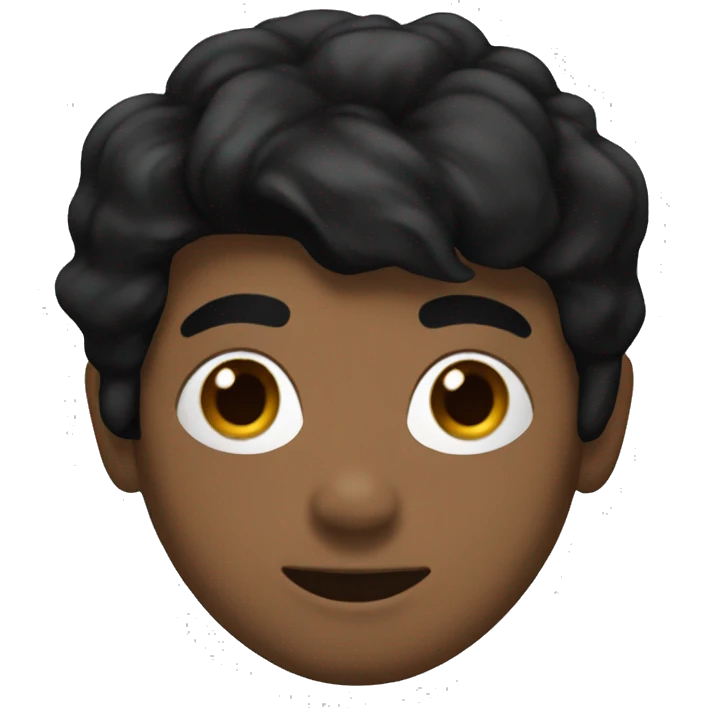 Spiderman with suit with black hair emoji