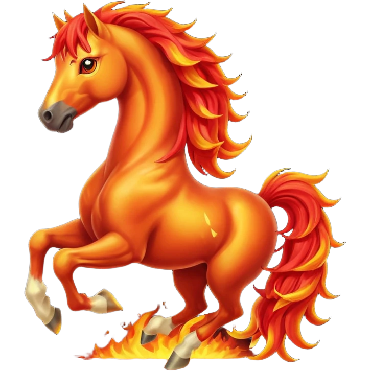 vietnamese fire horse emoji