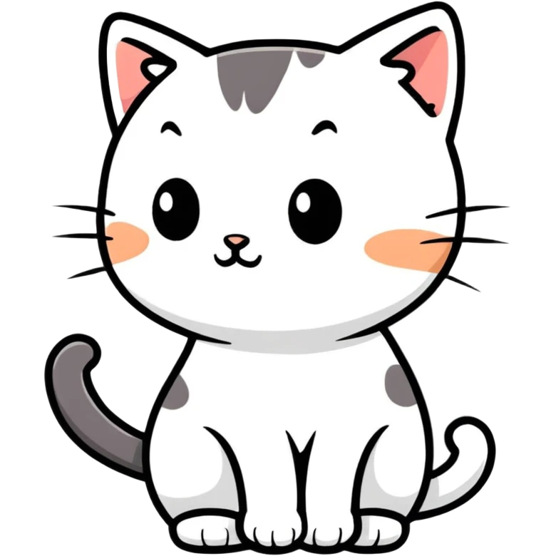 Freezing kitty emoji