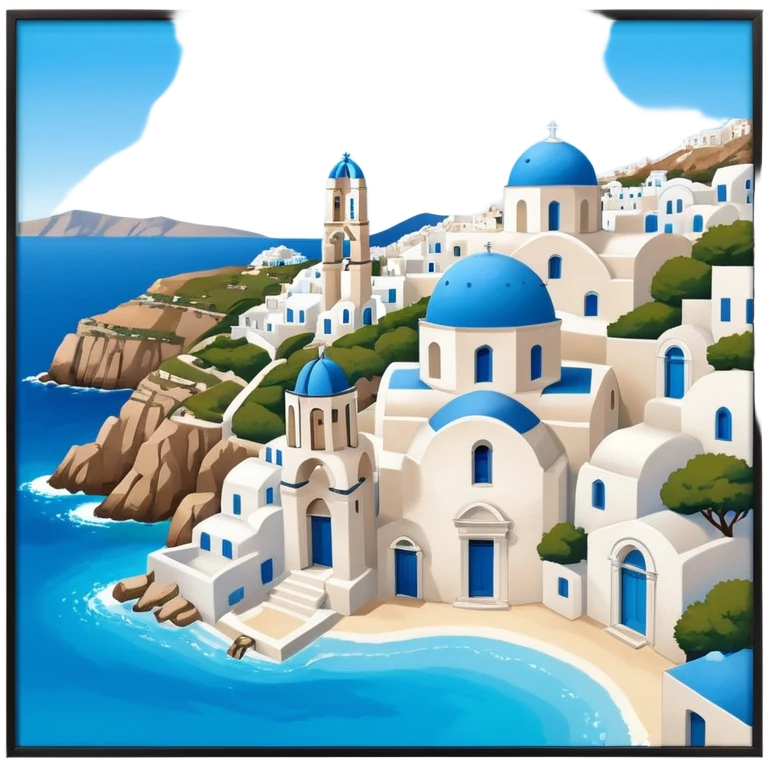 cyclades islands of greece emoji