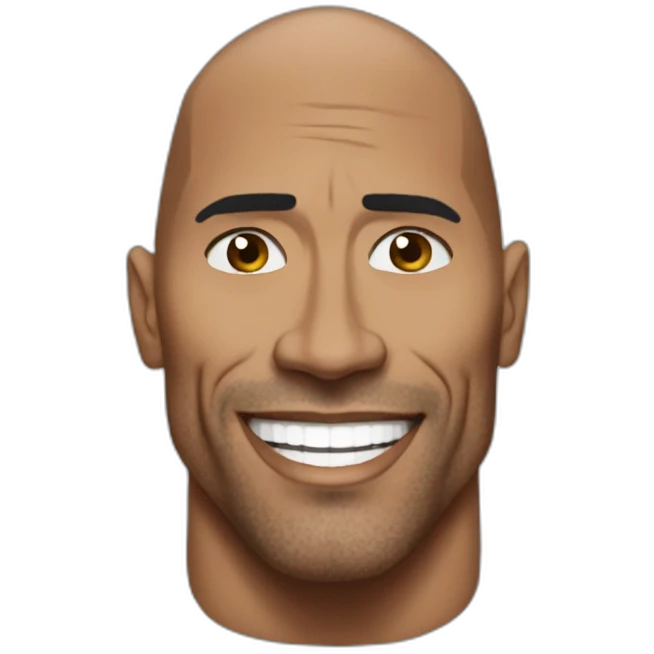 The rock emoji