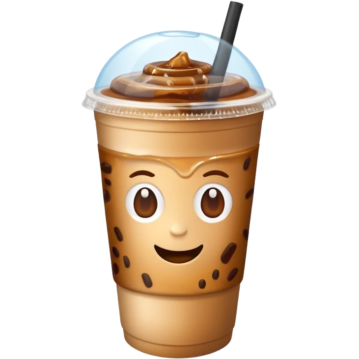 takeout ice coffee emoji