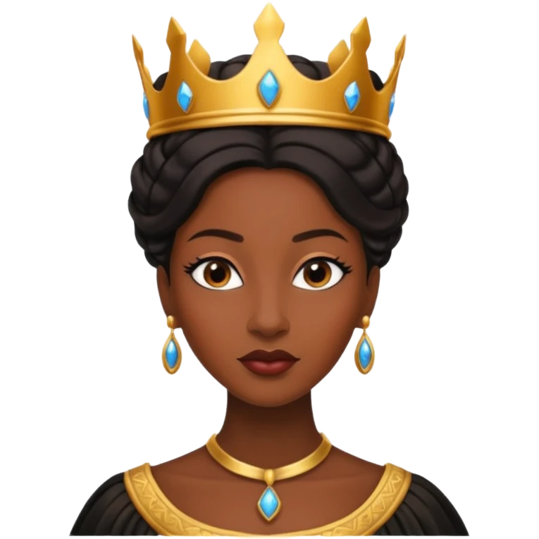 Black queen emoji