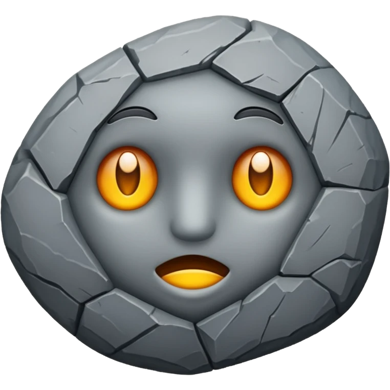 one stone emoji