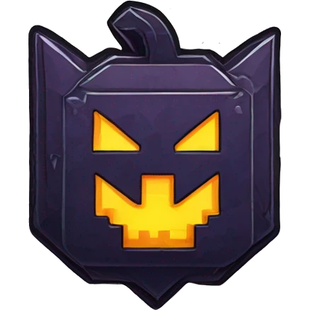 minecraft pumpkin halloween badge medal cyberpunk pokemon fear emoji
