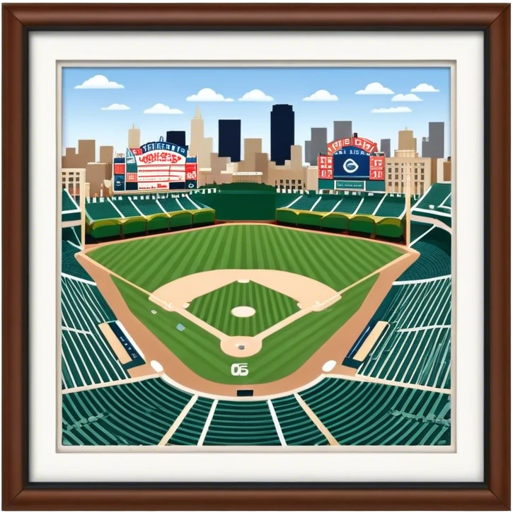 Wrigley field emoji