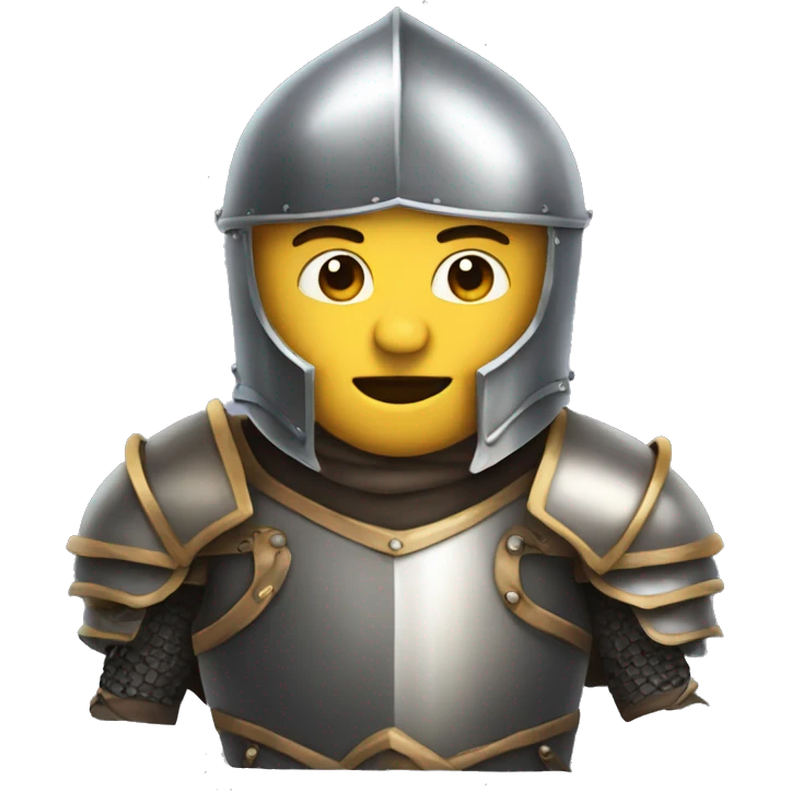 Knight in shining armor emoji