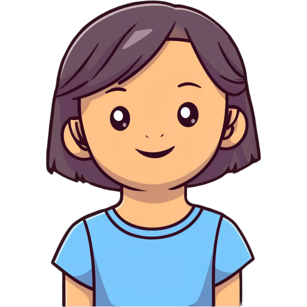 happy young girl emoji