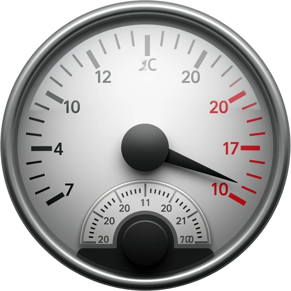 Change the meter and put it to the max right on the red emoji