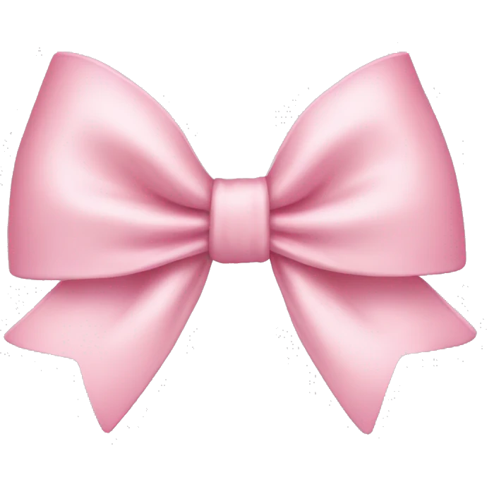 light pink bow  emoji