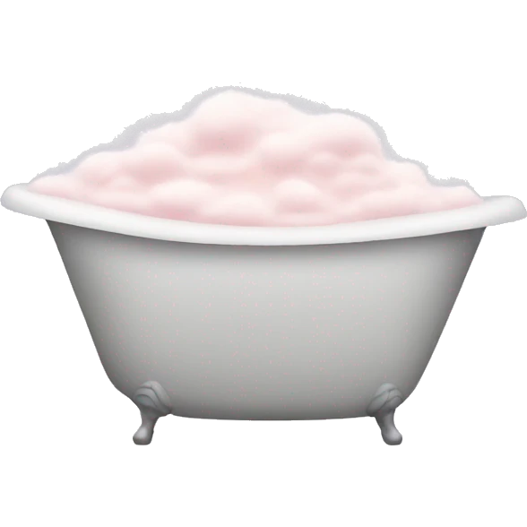 bath foam emoji
