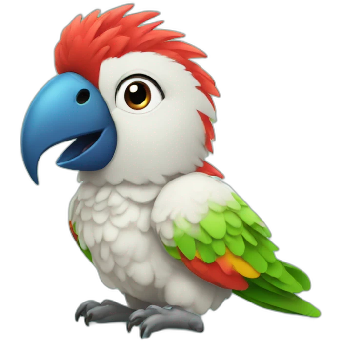 birthday parrot emoji