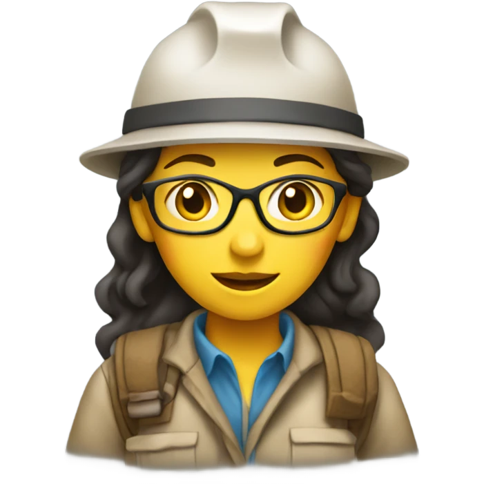 female archaeologist in alaska emoji