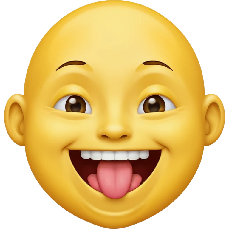 aku mau emoji orang ketawa sambil menjulurkan lidah emoji