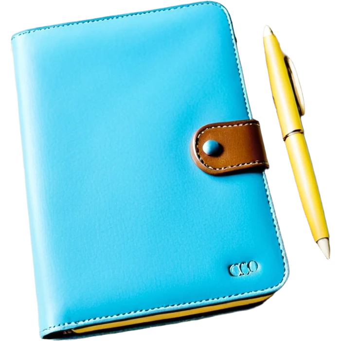 Картонная папка со списком выполненных дел emoji