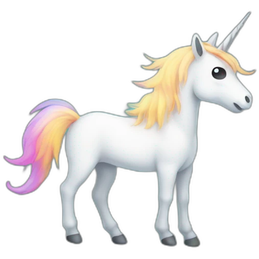 unicorn x ray emoji