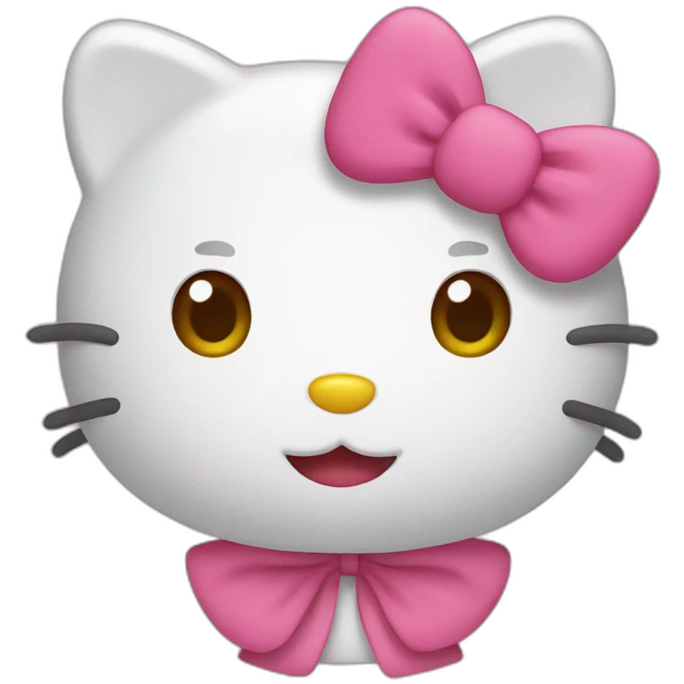 Hello kitty emoji