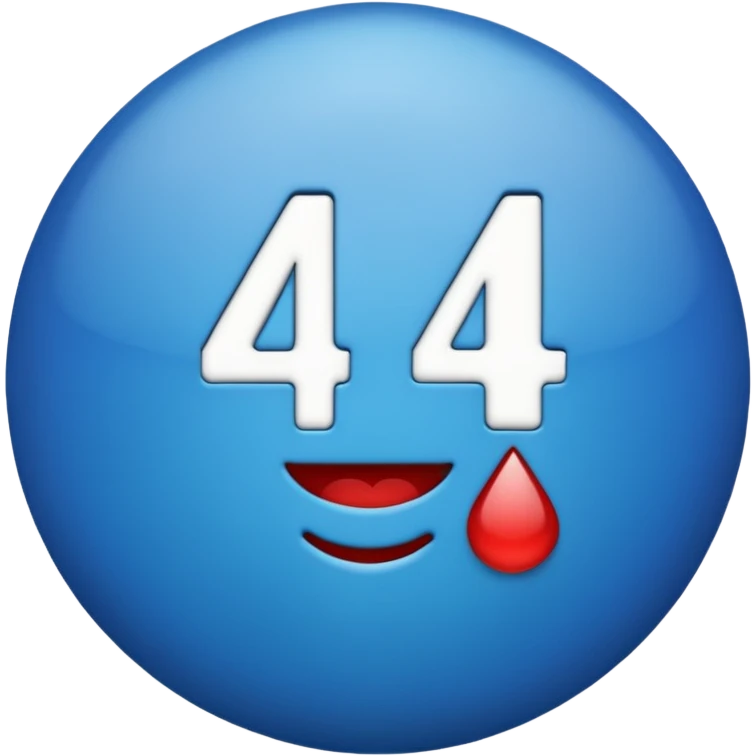 make no 4 into a emoji please emoji