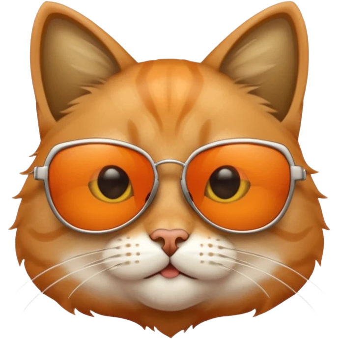 Cat wearing sunglasses emoji