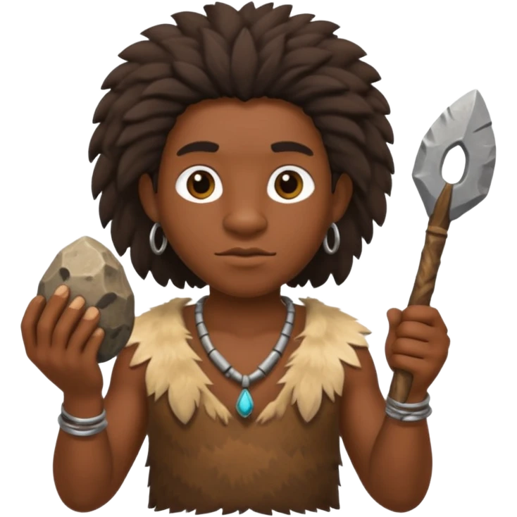 stone age artist emoji