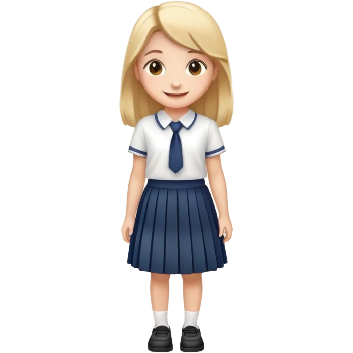 Sexy schoolgirl  emoji
