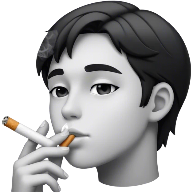 Teen smoking  emoji