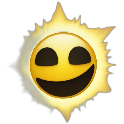 solar eclipse emoji