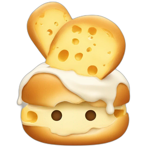 bun with cheese emoji