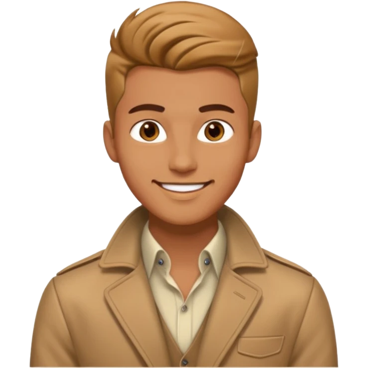 male fashion model emoji