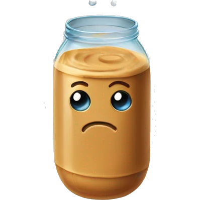 peanut butter in water emoji