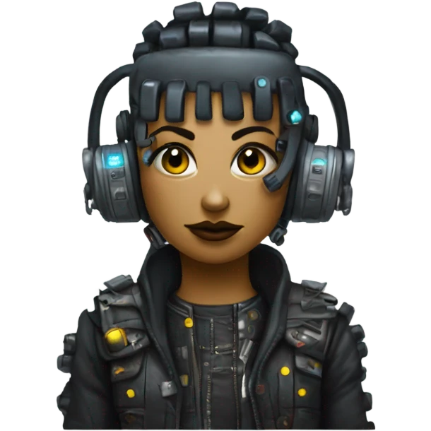 cyber punk 6x6 emoji
