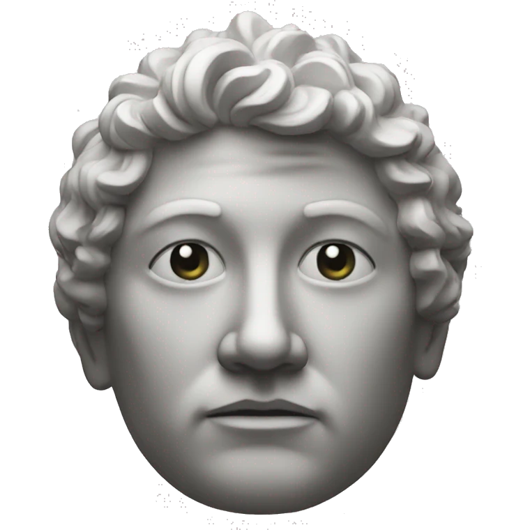 thinking statue emoji