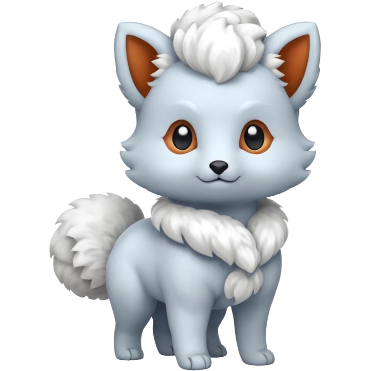 Alolan vulpix (all white) emoji