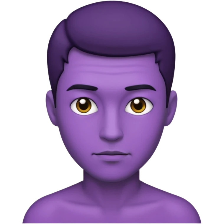 purple man emoji